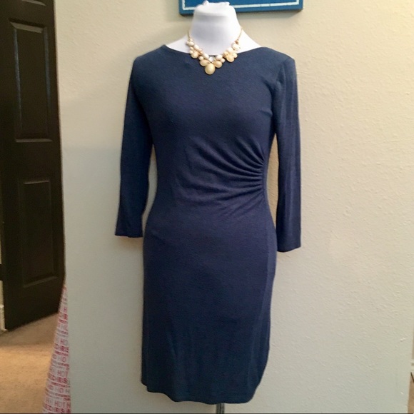 SOLD⭐️NWT⭐️ LOFT Petite Blue Dress - XSP - Picture 8 of 8